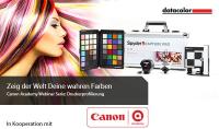 Kostenfreie Farbmanagement-Webinarserie in Kooperation mit der Canon Academy