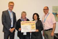 Arvato Financial Solutions unterstützt Gütersloher Tafel mit Spende in Höhe von 5000 Euro