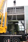 Neuer Großtransformator für Umspannanlage Herrnhütte