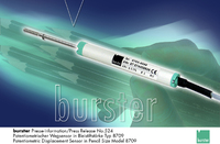 Potentiometric Displacement Sensor in Pencil Size