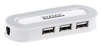 Xystec USB2.0-Hub mit 3 Ports und Dock-Connector für iPod/iPhone