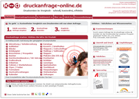 Relaunch der Internetseite www.druckanfrage-online.de