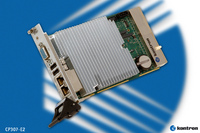 Kontron CP307-E2: 3HE CompactPCI Multi-Core CPU Board für den erweiterten Temperaturbereich von -40°C bis +85°C