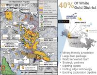 White Gold - hohe Mineralisierungen über lange Strecken