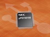 USB 2.0-Controller µPD720150 mit integrierter Host- und Peripheriefunktionalität hilft Platz und Kosten sparen