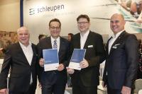 BTC AG und Schleupen AG unterzeichnen auf der E-world Partnerschaft beim CLS-Management