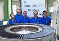 GP7000: MTU Aero Engines übergibt die 300. Module für A380-Antrieb