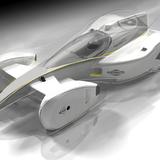 Designer Sergio Rinland entwirft Zukunfts-Rennwagen für die "Dunlop Future Race Car Challenge"