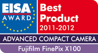 Premium-Kompaktkamera FINEPIX X100 mit EISA Award 2011 ausgezeichnet