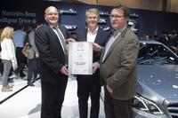 Mercedes-Benz auf CES in Las Vegas als Global Technology Innovator 2014 ausgezeichnet