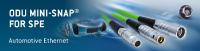 ODU MINI-SNAP® for SPE for Automotive Ethernet