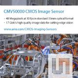 Industry's first global shutter 48Mpixel CMOS image sensor from CMOSIS supports 8k image resolution at 30 frames/s