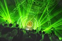MAYDAY lased off with lasers made by the Laserworld Group