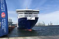 Hafen Muuga wird durch neue Fährverbindung nach Finnland gestärkt