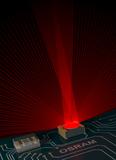 The low-profile infrared Midled takes up very little space but offers high radiant intensity