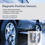 New generation of magnetic position sensors from ams excel in safety-critical automotive applications