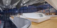 Interieur für einen preisgekrönten Bau von Zaha Hadid Architects