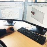 HY-LINE: eigene Touchscreen Fertigung