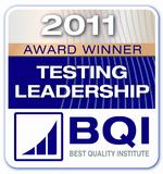 Logica auf Platz 1 beim "Testing Leadership Award"