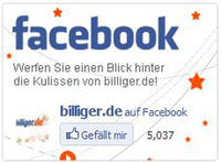 billiger.de knackt die 5.000-Fan-Marke auf Facebook