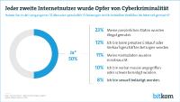 Jeder zweite Internetnutzer von Cyberkriminalität betroffen