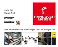 Wir sind dabei: Hannover Messe 2014