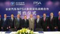 Die Groupe PSA und ChangAn Automobile stärken ihre Zusammenarbeit zum Ausbau der Aktivitäten des Joint Ventures CAPSA
