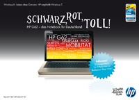HP G62 - das Notebook für Deutschland