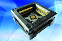 QFP Test & Burn-In Sockel mit beweglicher Ground-Pin Option