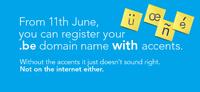 New: Be-Domains with Special Characters