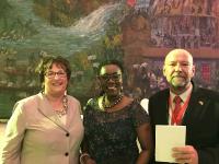 Hightech-Unternehmen cryptovision auf Afrika-Reise mit Bundespräsident Steinmeier