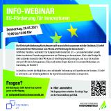 Wirtschaftsförderung Nordschwarzwald informiert über Fördermöglichkeiten im Rahmen des Europäischen Innovationsrates