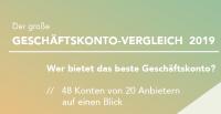Geschäftskonten im Vergleich: Unternehmer zahlen im Schnitt mehr als 2.400 Euro Gebühren pro Jahr