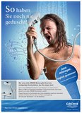 Brandneue GROHE Duschsong-Promotion