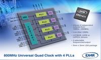Neues von setron: Neuer universeller Quad-Taktbaustein XR81411 von Exar - hochfrequenter Takt-Synthesizer mit LVCMOS/LVDS/LVPECL Ausgangstreibern