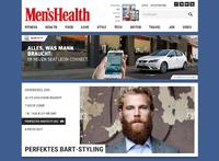 MensHealth.de, Deutschlands führendes Lifestyle-Portal für Männer, ab sofort im neuen Design und mit weiteren Rubriken
