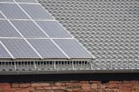 Metalldacheindeckung für leichtgeneigte Dächer