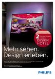 Philips Fernseher kaufen und zwei Nächte im Design-Hotel wohnen