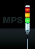 Kompakter Patlite-Signalturm MPS jetzt mit M12-Stecker