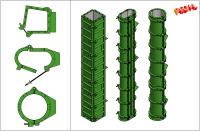 PASCHAL formwork makes concrete (props) of any shape