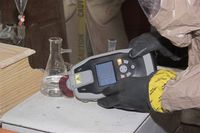 „FirstDefender“, handliches Analysegerät zur Identifikation gefährlicher Stoffe