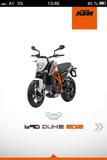 KTM Mobile App von Lucy Marx entwickelt: Fans der 690er Duke bekommen Features des Motorrads präsentiert