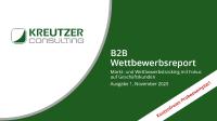 B2B Wettbewerbsreport: Kreutzer Consulting lanciert neues Informationsangebot für die Energiebranche