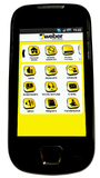 weber.app jetzt auch für Android-Smartphones verfügbar