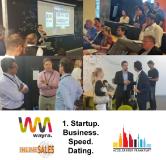 Succesful completion of the 1. Startup. Business. Speed. Dating. at 29th of June 2016 at wayra academy in Munich.