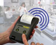 Grenzenlos drucken. Thermodrucker GeBE-FLASH® mit Bluetooth® für medizinische Ausdrucke