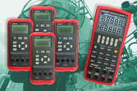 Robust measurement and calibration equipment for the process industry, in combination with calibration certificates