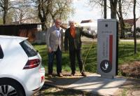 Ladesäule für Elektroautos in Heideck
