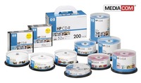 MediaCom erweitert sein Distributionsprogramm mit optischen Speichermedien von HEWLETT-PACKARD
