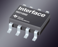 Texas Instruments vereinfacht das Systemdesign und Layout mit dem branchenweit ersten CAN-Transceiver mit galvanischer Trennung